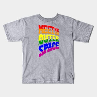 Meet me in Outer Space Kids T-Shirt